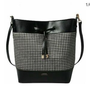 Ralph Lauren Dryden Debby II Calf Hair Bucket Bag